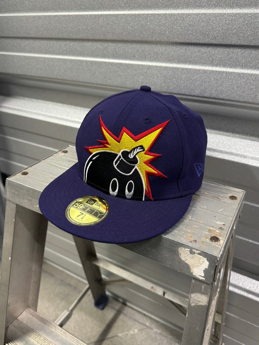 The Hundreds x New Era 59FIFTY Adam Bomb Fitted Cap - Size 7 1/4